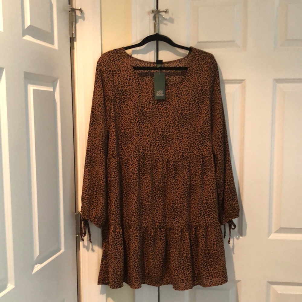 Women’s XXL Leopard Print Dress